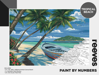 REEVES Paint By Numbers 12x16 Inch