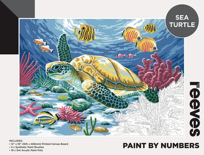 REEVES Paint By Numbers 12x16 Inch