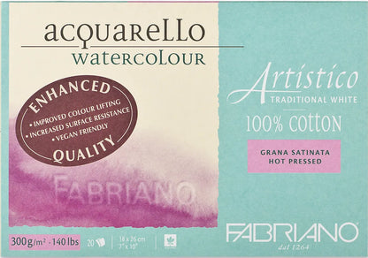 FABRIANO Artistico Watercolour Enhanced Blocks