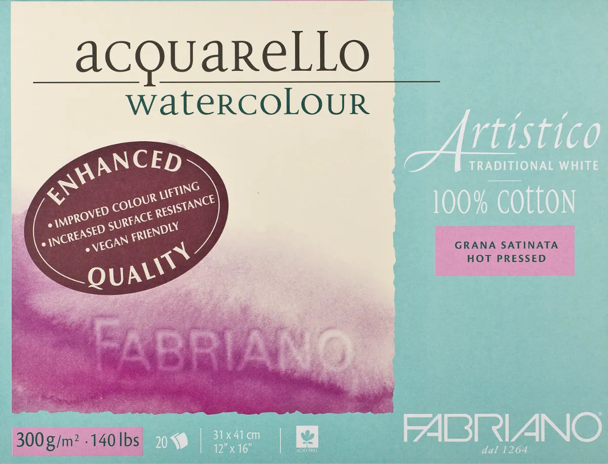 FABRIANO Artistico Watercolour Enhanced Blocks