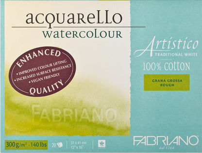 FABRIANO Artistico Watercolour Enhanced Blocks