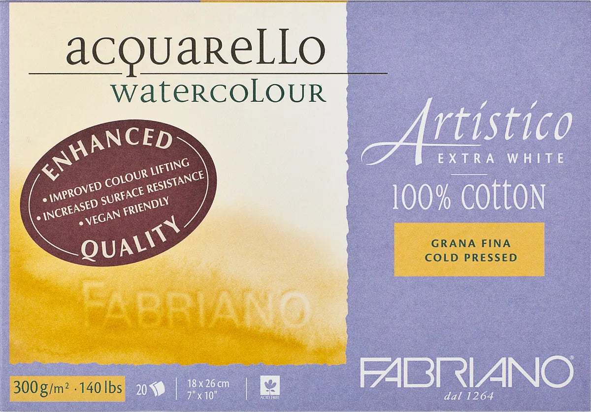 FABRIANO Artistico Watercolour Enhanced Blocks