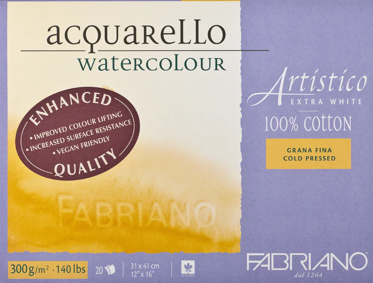 FABRIANO Artistico Watercolour Enhanced Blocks
