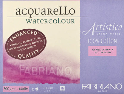 FABRIANO Artistico Watercolour Enhanced Blocks