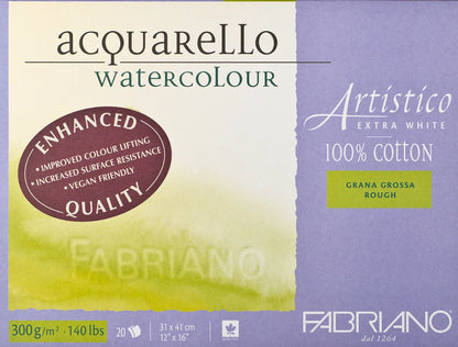 FABRIANO Artistico Watercolour Enhanced Blocks
