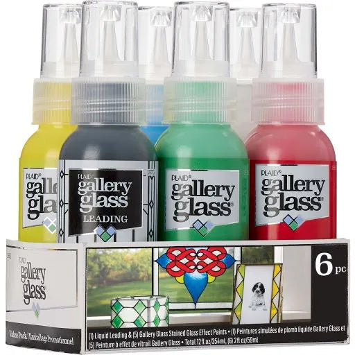 PLAID Gallery Glass Stained Glass Effect Sets