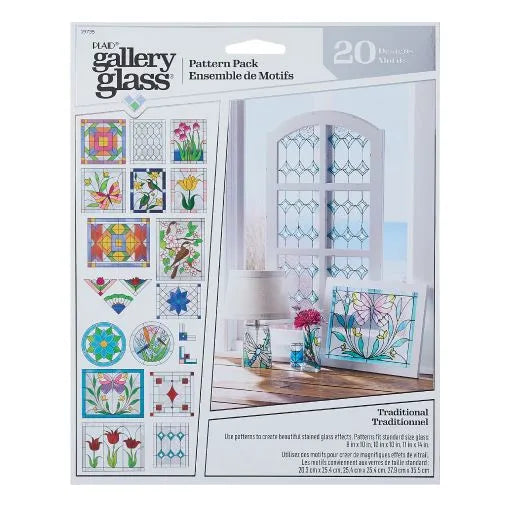 PLAID Gallery Glass Stained Glass Pattern Packs