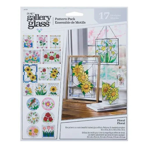 PLAID Gallery Glass Stained Glass Pattern Packs
