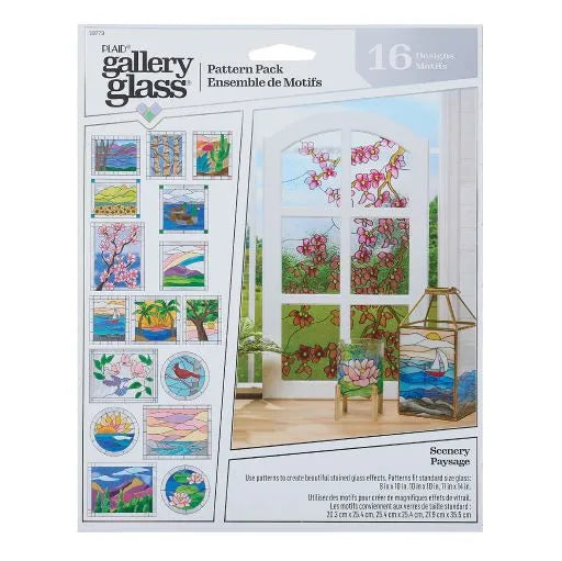 PLAID Gallery Glass Stained Glass Pattern Packs