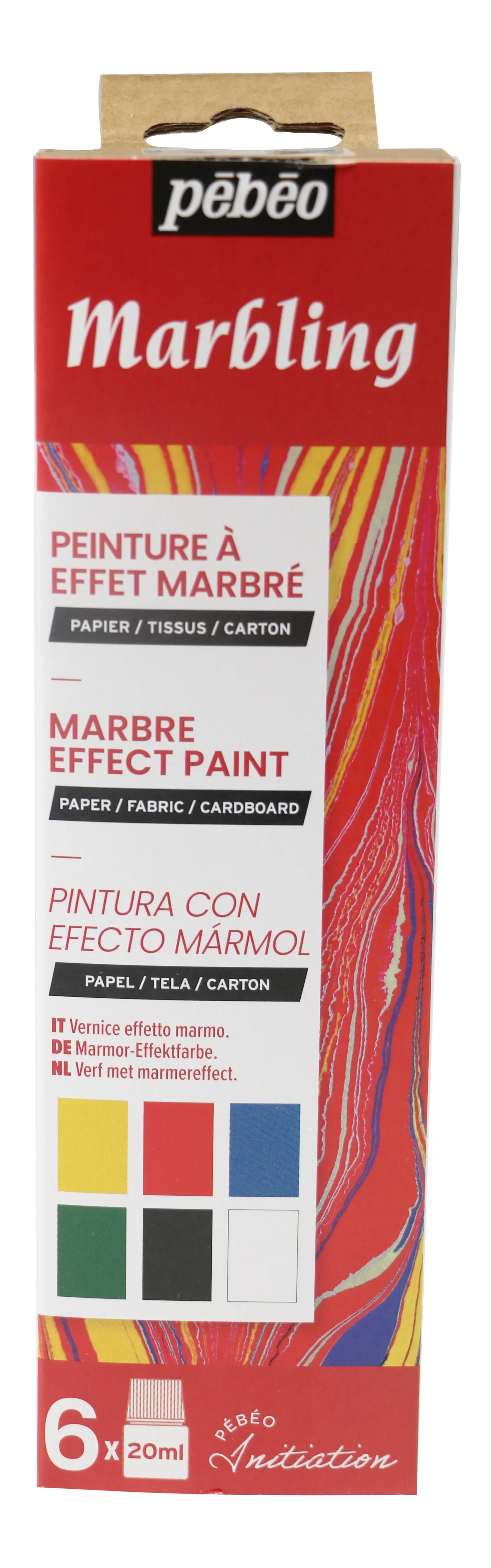 PEBEO Marbling Paint Set of 6