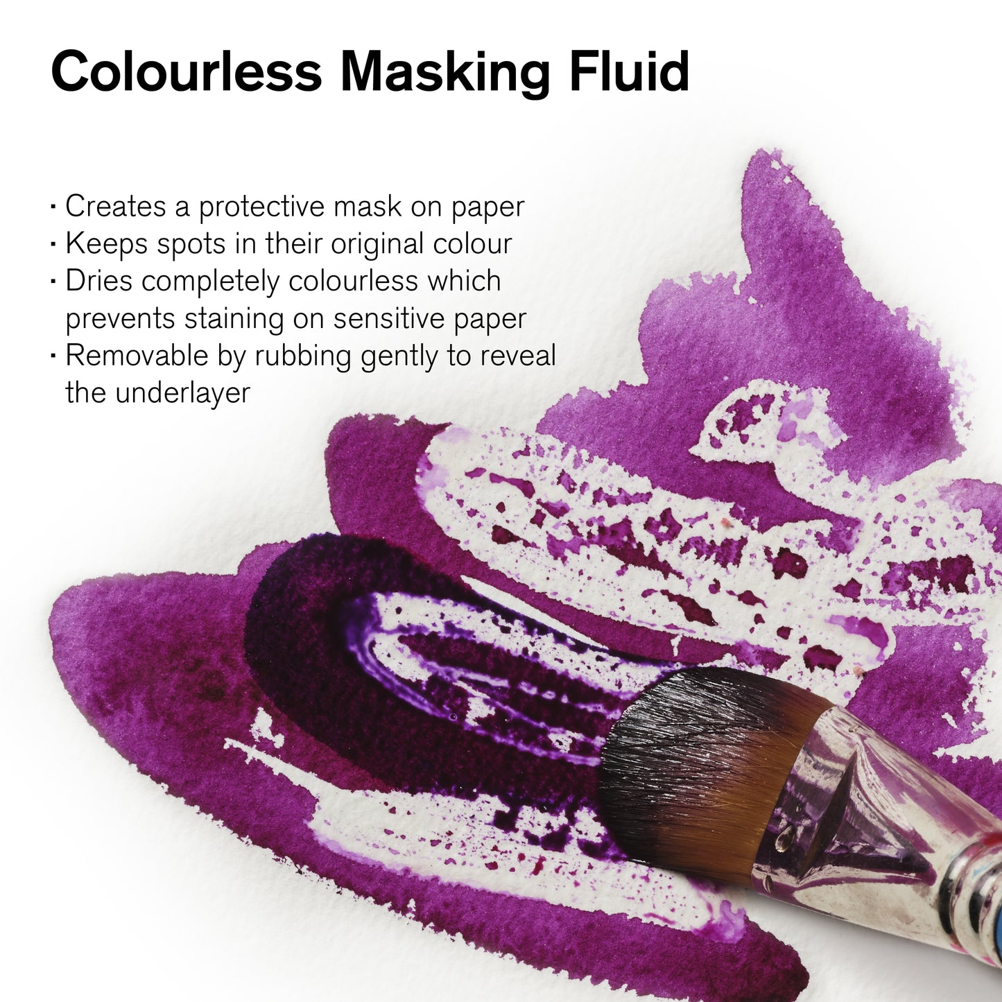 WINSOR & NEWTON Colourless Art Masking Fluid Watercolour Medium
