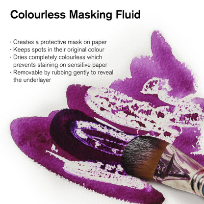 WINSOR & NEWTON Colourless Art Masking Fluid Watercolour Medium