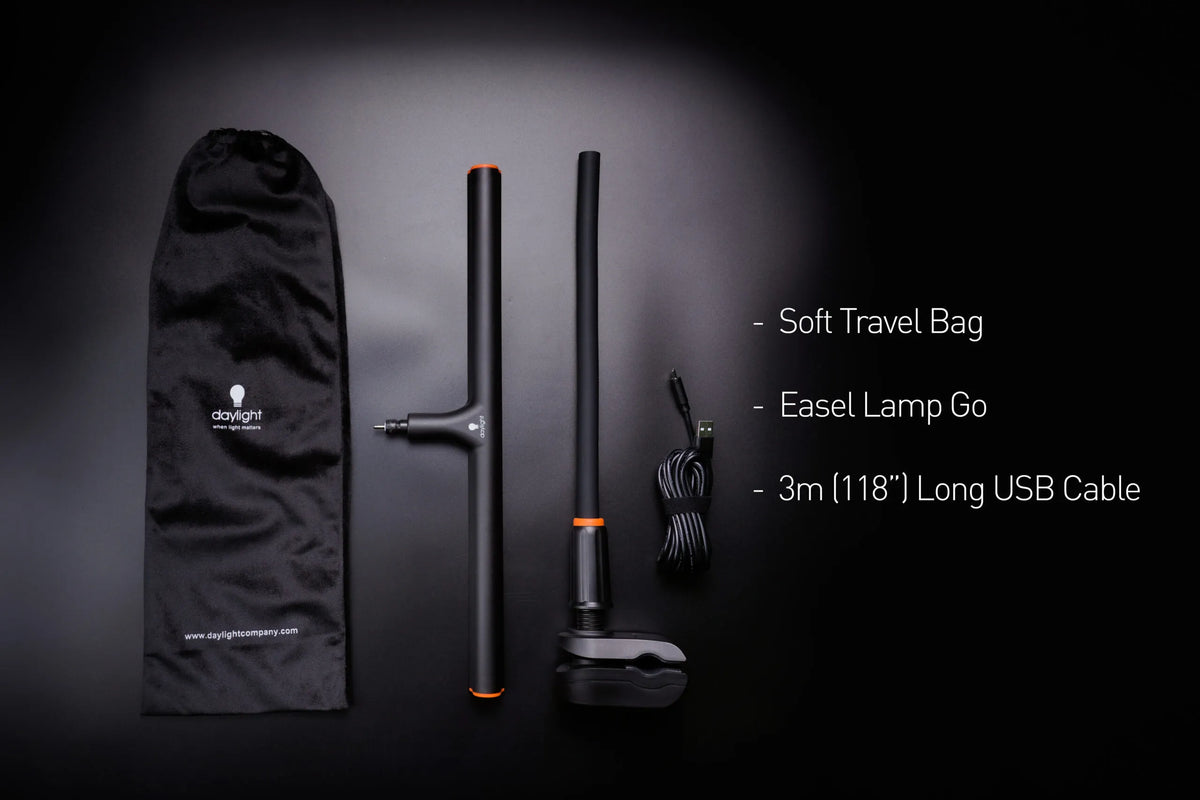 DAYLIGHT Rechargable Easel Go Lamp