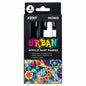 A set of KENT Urban Acrylic Paint Markers with black, white, and multicolor caps, displayed on a white background.
