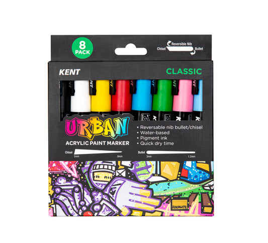 KENT Urban Acrylic Paint Marker Sets