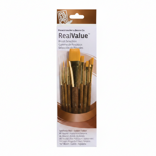 PRINCETON Real Value Wood Finish Brush Sets