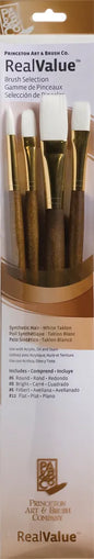 Princeton Brushes & Co set of paint brushes with real value packaging and wooden handles