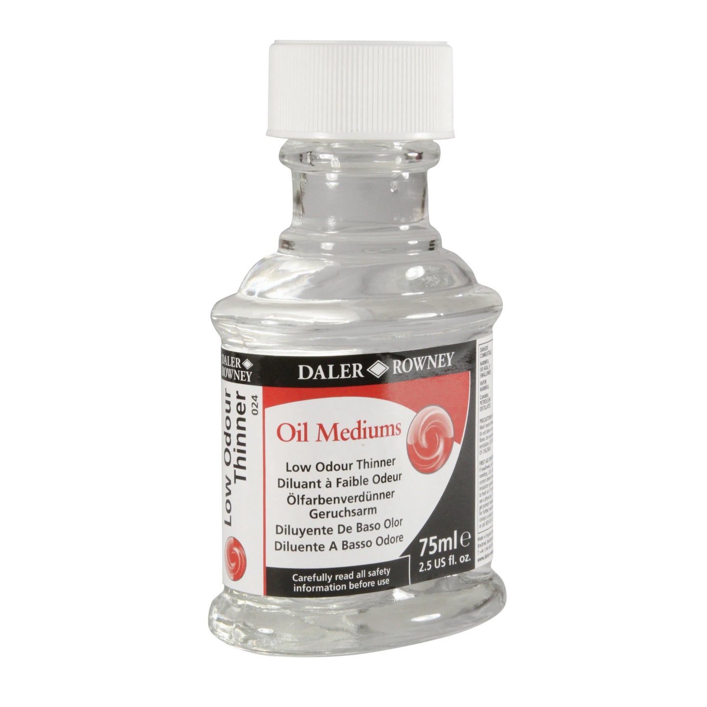 DALER ROWNEY Oil Mediums Georgian Low Ordour Thinner 75ml
