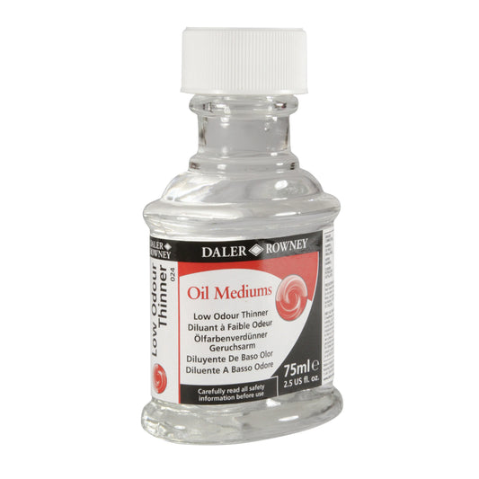 DALER ROWNEY Oil Mediums Georgian Low Odour Thinner 75ml