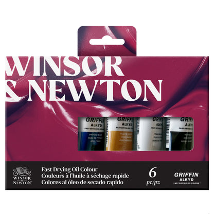 WINSOR & NEWTON Griffin Alkyd Set 6pc