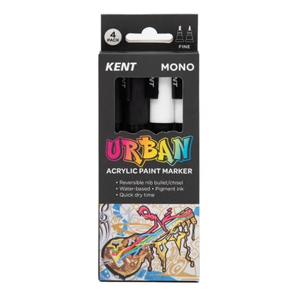 KENT Urban Acrylic Paint Marker Sets