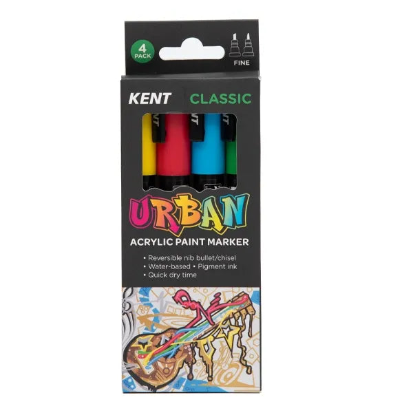 KENT Urban Acrylic Paint Marker Sets
