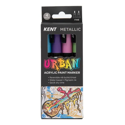 KENT Urban Acrylic Paint Marker Sets