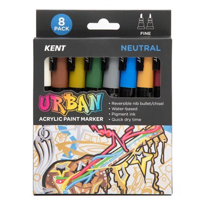 KENT Urban Acrylic Paint Marker Sets