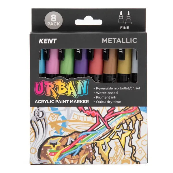 KENT Urban Acrylic Paint Marker Sets