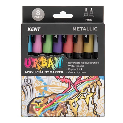 KENT Urban Acrylic Paint Marker Sets