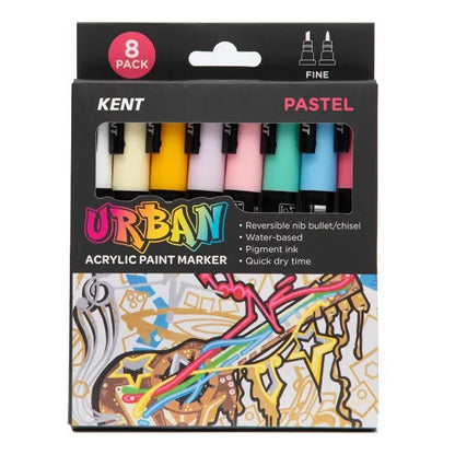 KENT Urban Acrylic Paint Marker Sets
