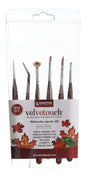 PRINCETON Velvetouch Mini Brush Set of 6
