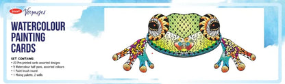 JASART Watercolour Colouring Card Sets