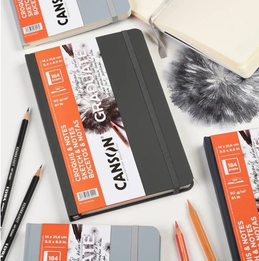 CANSON Graduate A5 Sketch & Notes Book