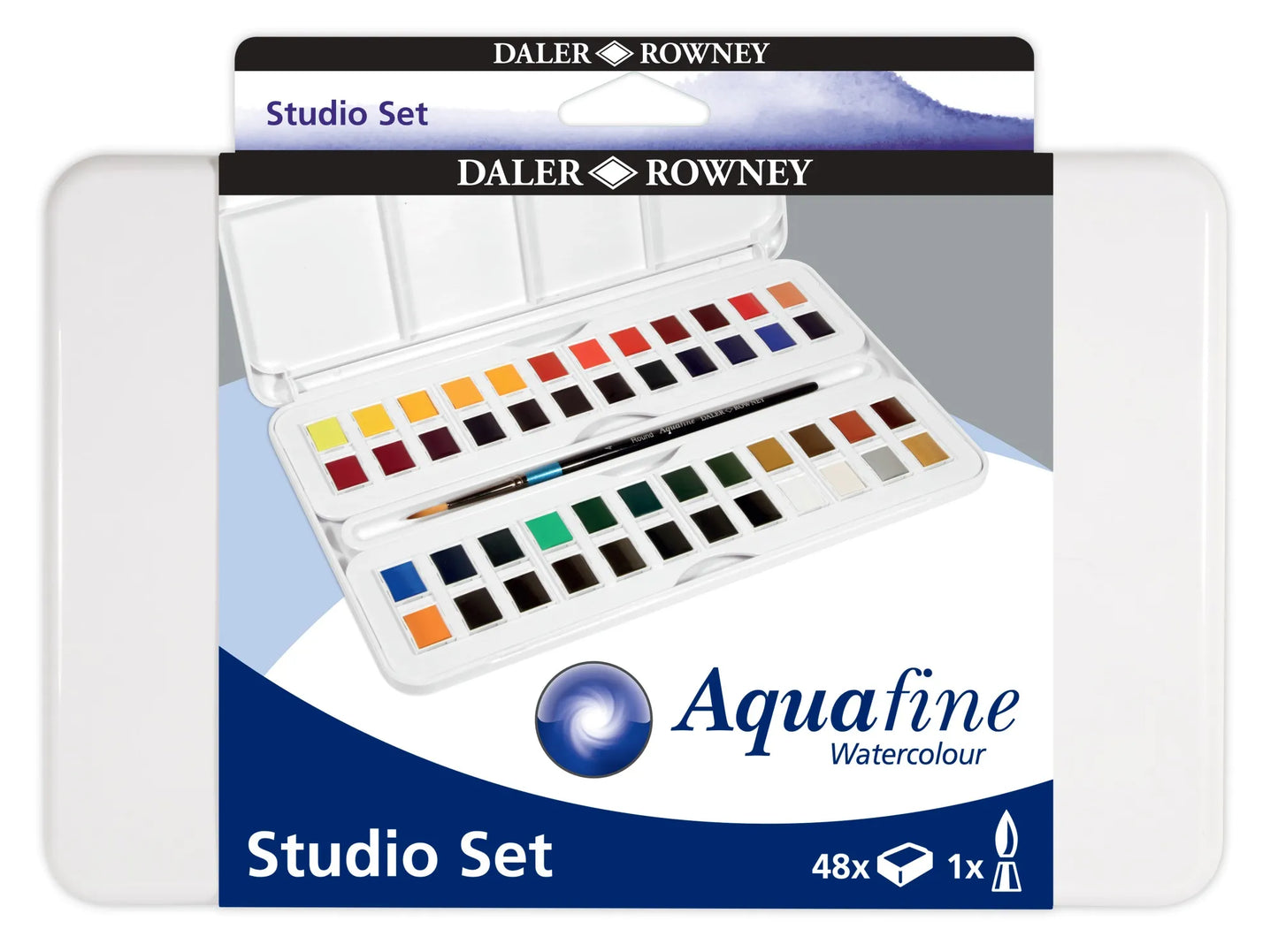 DALER ROWNEY Aqua Fine Watercolour Tin Travel Sets