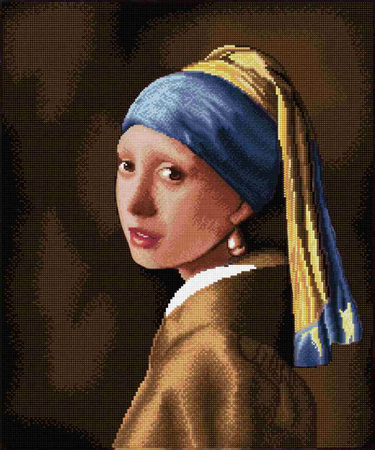 DIAMOND DOTZ Masterclass Series - Girl with the Pearl Earring 59x49 cm