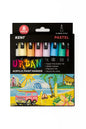 KENT Urban Acrylic Paint Marker Sets Super Fine (8 Pack)