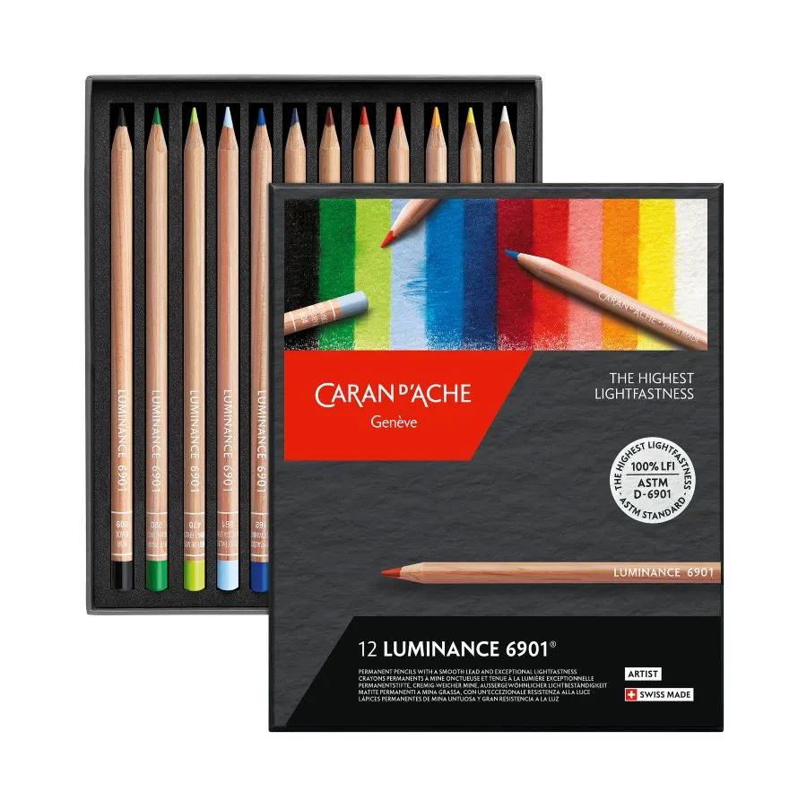 CARAN D'ACHE Expert Luminance 6901 Permanent Pencil Sets (TO BE PRICED)