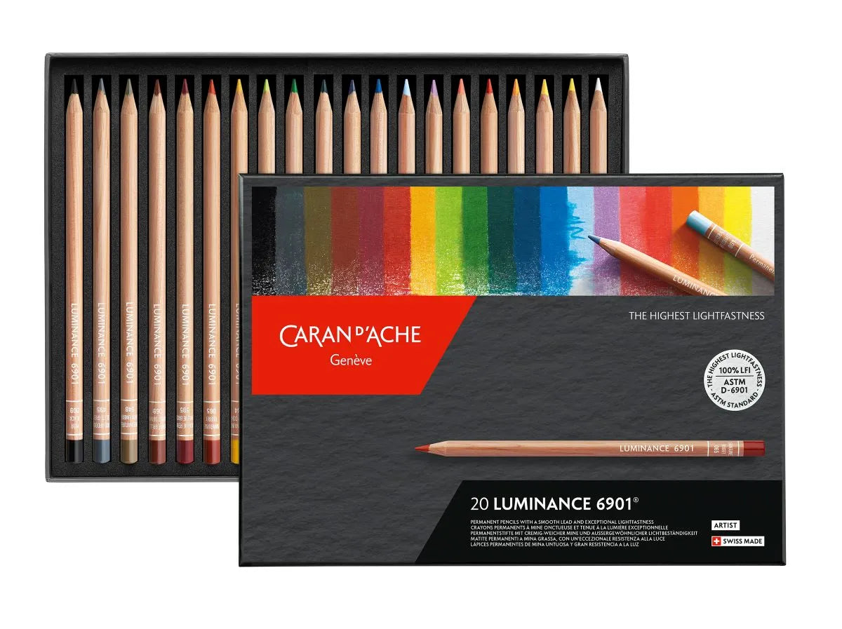 CARAN D'ACHE Expert Luminance 6901 Permanent Pencil Sets (TO BE PRICED)