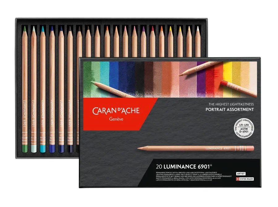 CARAN D'ACHE Expert Luminance 6901 Permanent Pencil Sets (TO BE PRICED)
