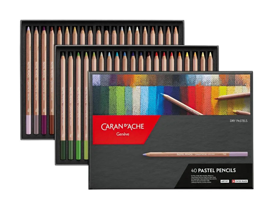 CARAN D'ACHE Expert Dry Pastel Pencils Sets (TO BE PRICED)