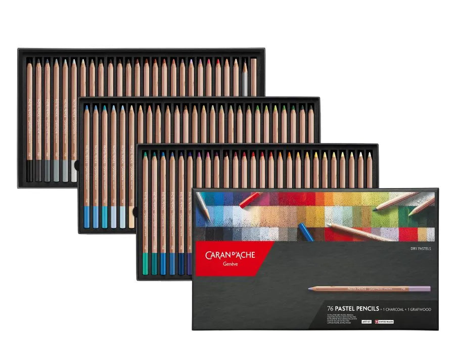 CARAN D'ACHE Expert Dry Pastel Pencils Sets (TO BE PRICED)