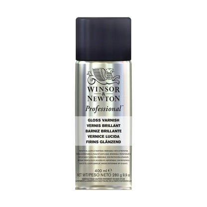 WINSOR & NEWTON Professional Artists Gloss Varnish (Aerosol)