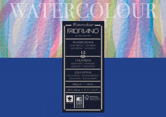 FABRIANO Studio Watercolour Paper Pads