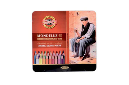 KOH-I-NOOR Mondeluz Watercolour Colour Pencil Tins