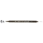MARVY Le Plume II Dual Tip Marker Black