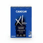 Canson X-Large textured mixed media pad on a blue background