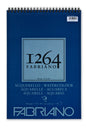FABRIANO 1264 Watercolour Spiral Pad (Blue) 300gsm