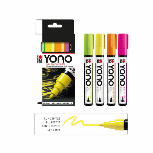 MARABU YONO Acrylic Markers Sets