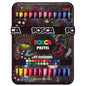 UNI POSCA Wax/Oil Blend Pastel Set of 24
